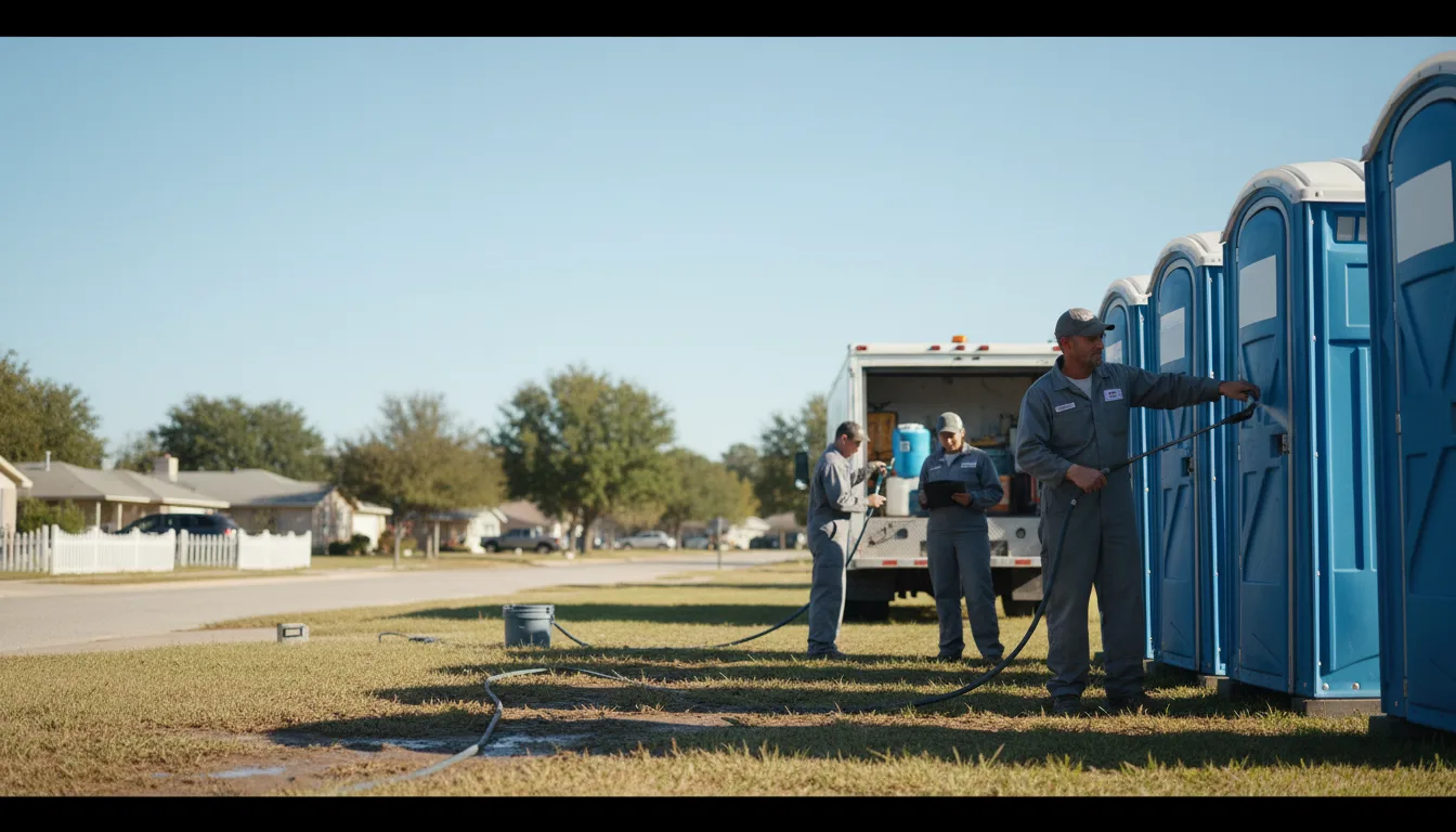 Long-Term Portable Toilet Rental in Harbor View, OH near me